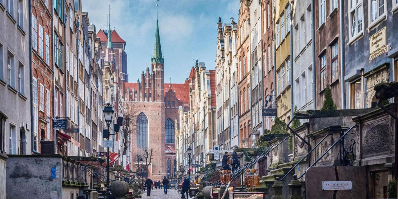 Apartament Gdansk Przy Sercu Starowki Calkowicie Nowy 2021, Beautiful Apartment In The Old Town Bulit 2021 外观 照片